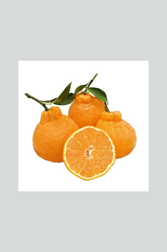 新鲜丑橘水果摄影图