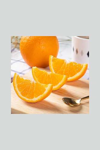 新鲜橙子橘子水果摄影图