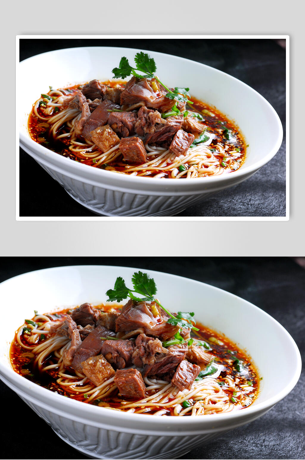 面类川味红烧牛肉面高清图片素材