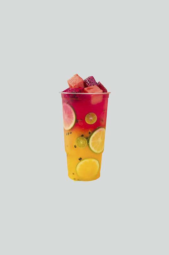 x水果茶柠檬果汁摄影图