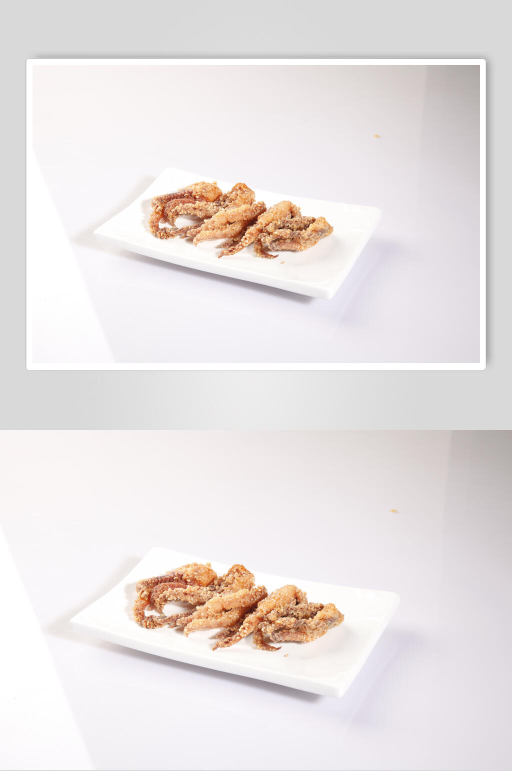 香辣酥鱿鱼高清图片素材