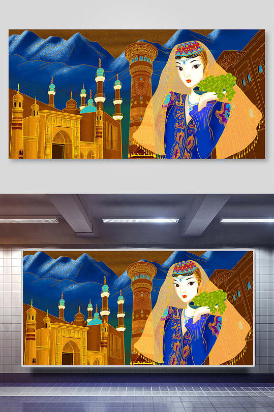 异域风情背景图片-异域风情背景设计素材-异域风情背景模板下载