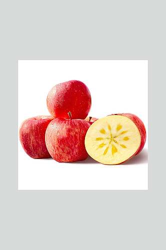 红色阿苏克苹果高清摄影图