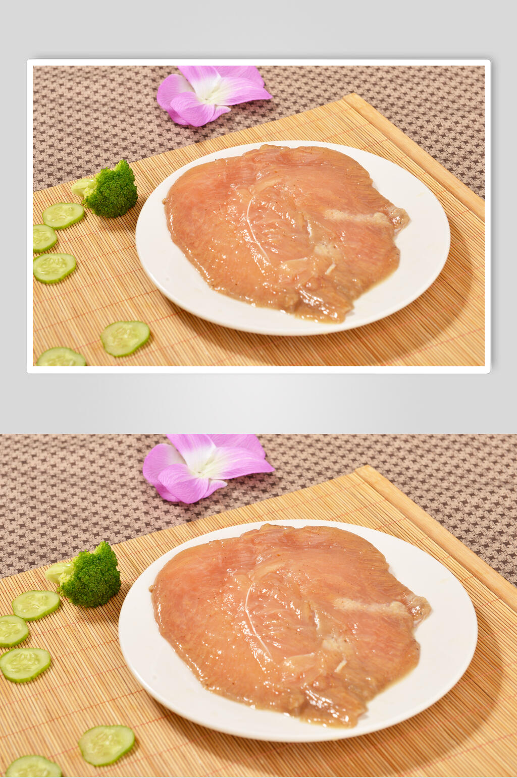 生鸡排高清图片素材