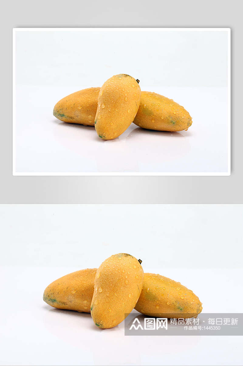 食品生鲜芒果贵妃芒芒果花摄影图素材