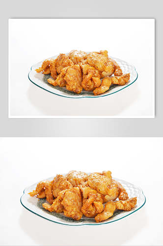 韩式鸡肉块高清图片