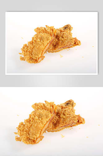 金牌动力香酥鸡排美食摄影图