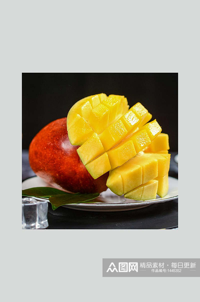 食品生鲜水果金煌芒澳芒芒果摄影图素材