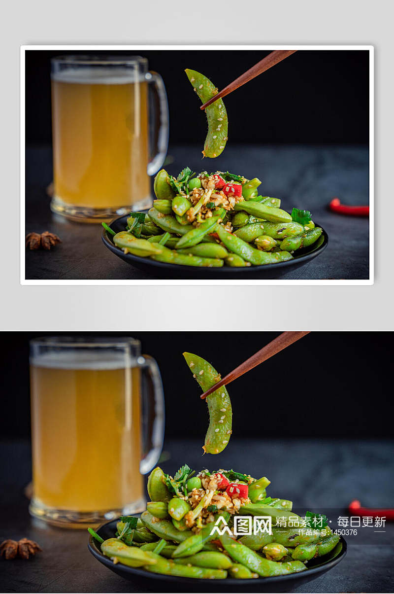 荷兰豆烧烤美食图片高清摄影图素材