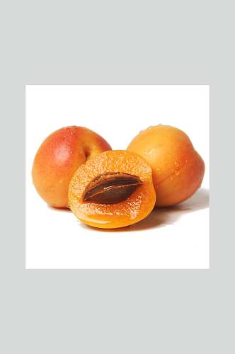 新疆蜜杏子水果新鲜摄影图