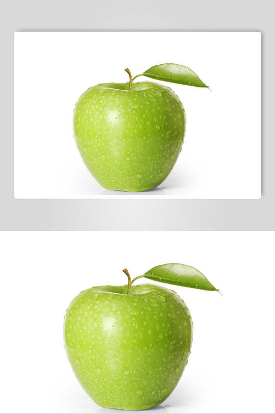 绿色青苹果高清摄影图