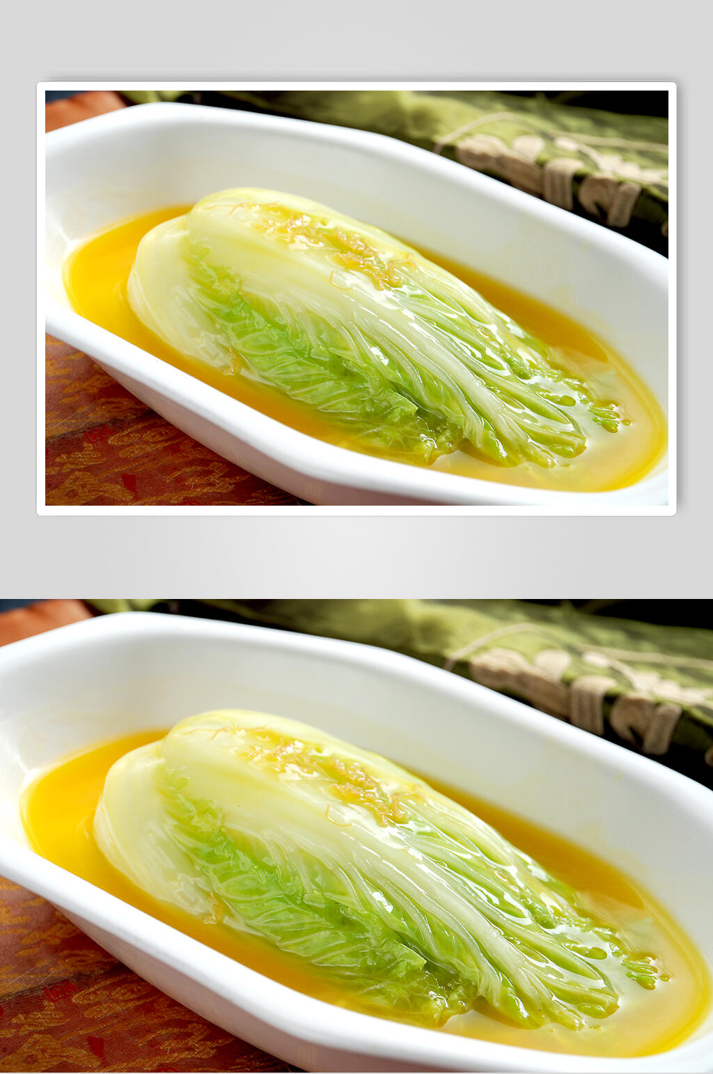 HQ浓汤娃娃菜美食美味摄影图素材