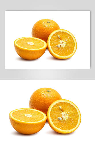 食品生鲜水果橙子橘子摄影图