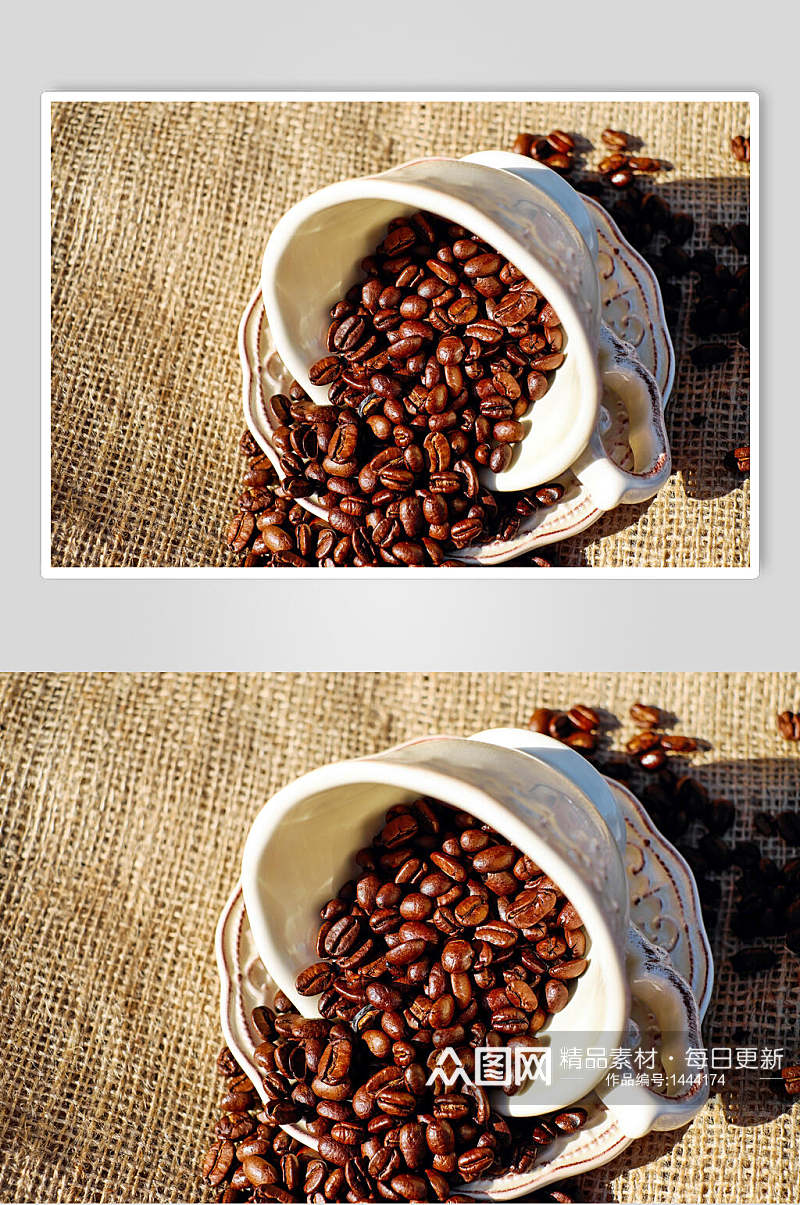咖啡豆咖啡摄影图片素材