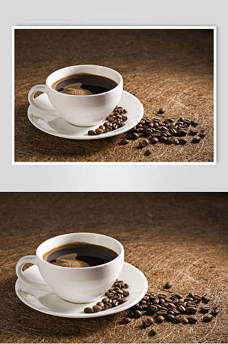 美食黑咖啡咖啡摄影图片