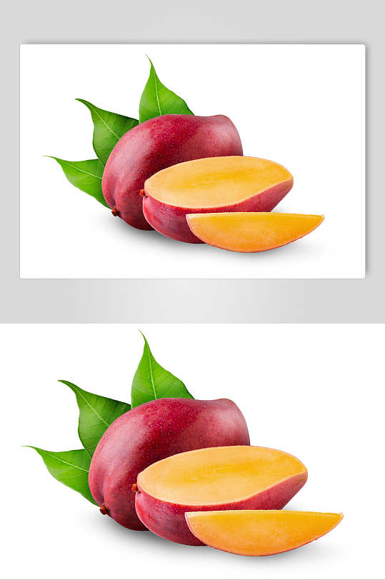 高清夏季水果象牙芒芒果摄影图