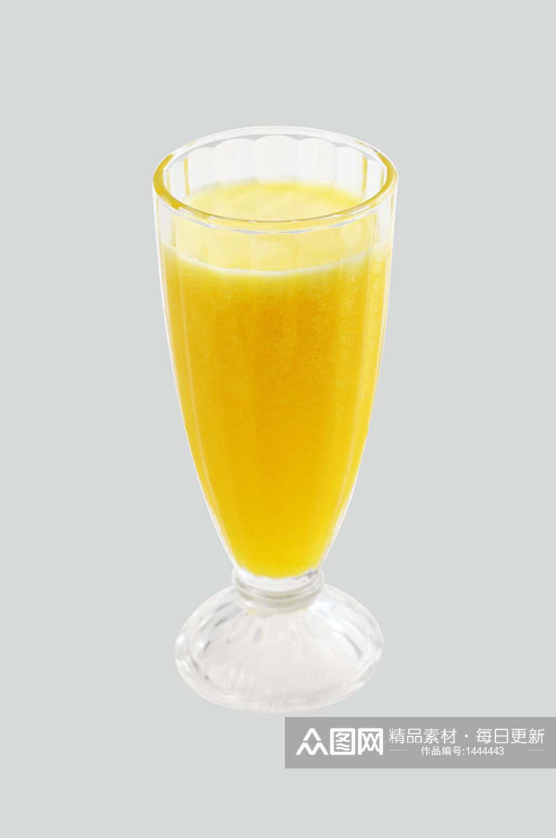 黄色芒果汁新鲜摄影图素材