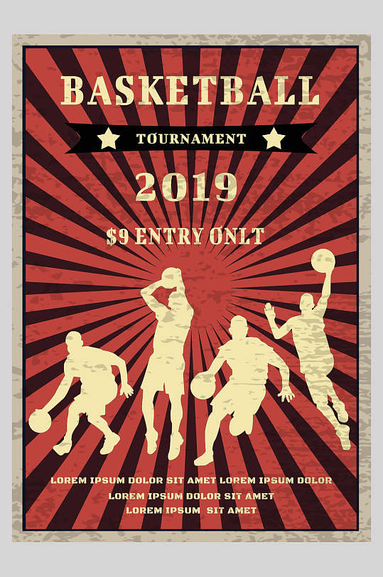篮球场比赛海报图片-篮球场比赛海报设计素材-篮球场比赛海报模板下载