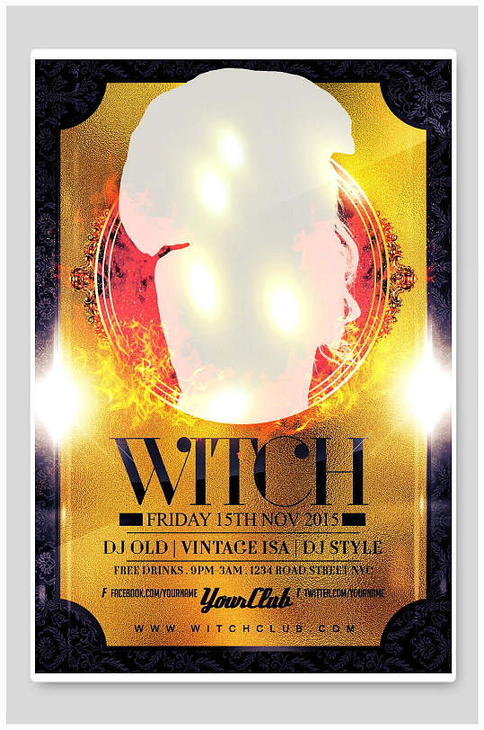 面具海报设计图片-面具海报设计素材下载-众图网