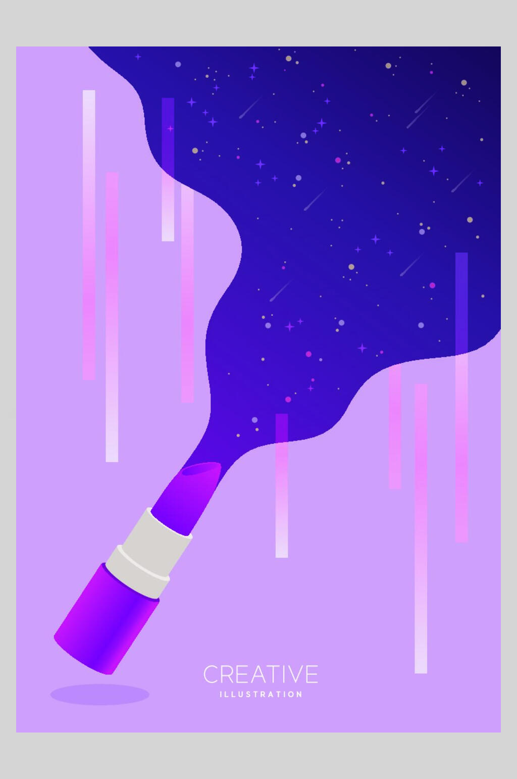 宇宙科技创意插画素材素材