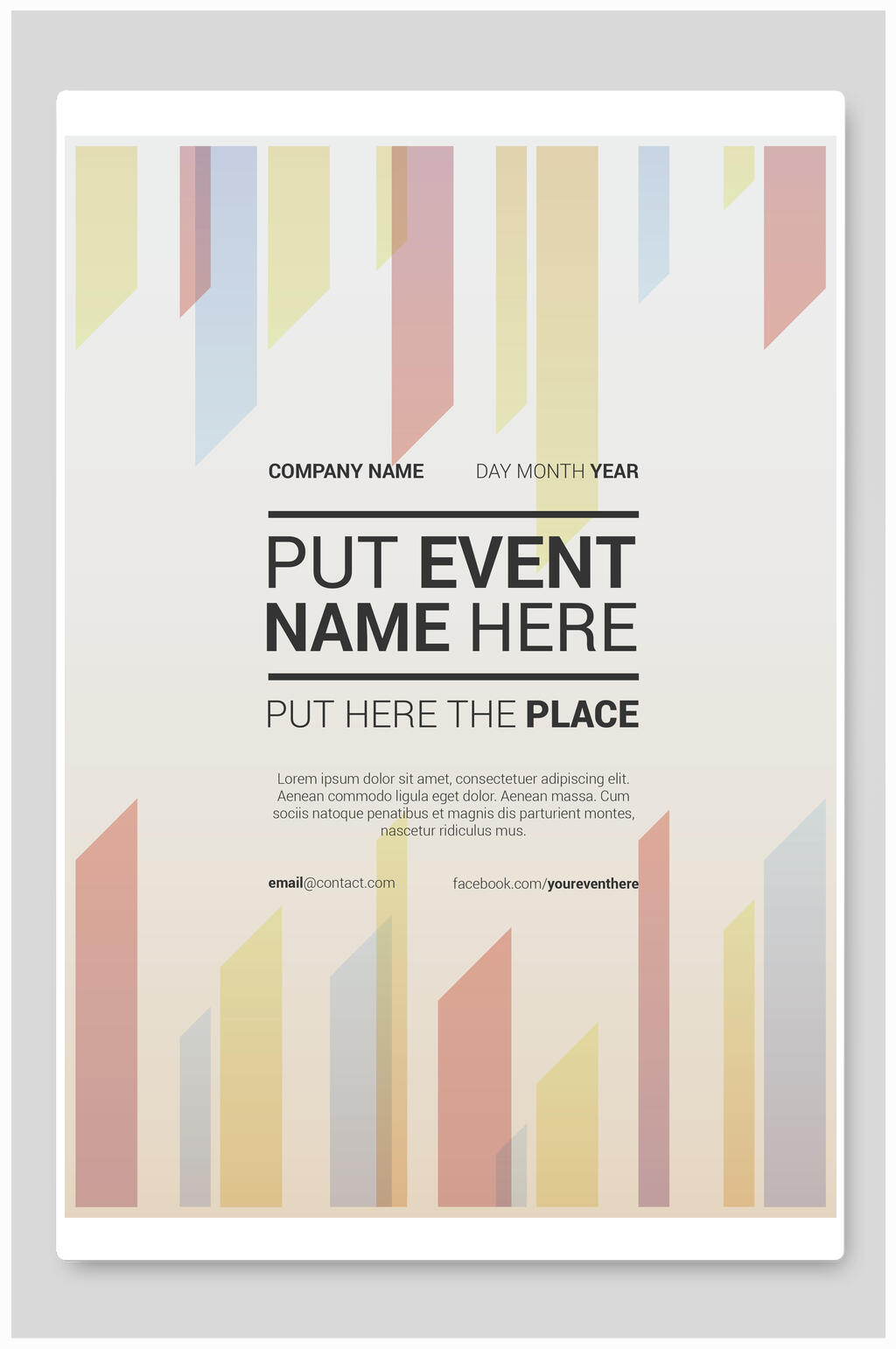 莫兰迪色系炫彩背景素材海报素材