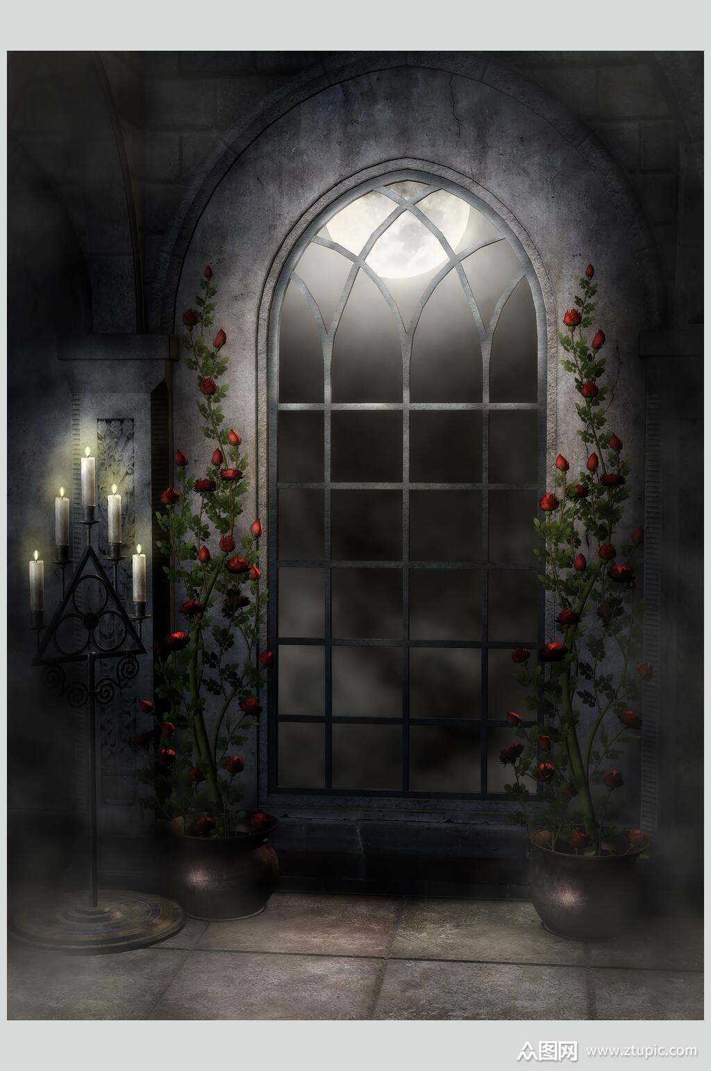 动漫个性创意魔幻暗黑cg场景