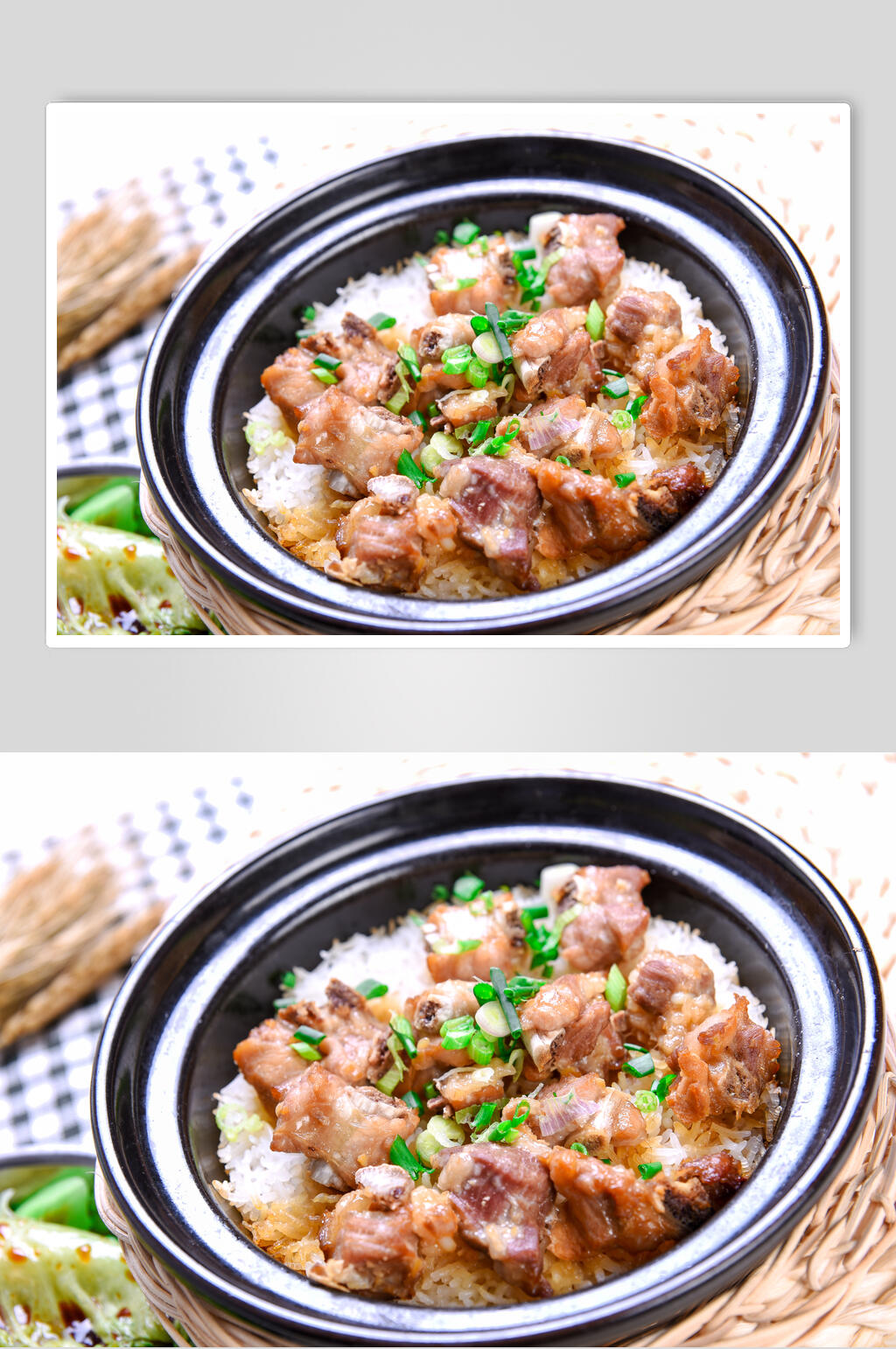 煲仔饭图片晚餐美食摄影图素材