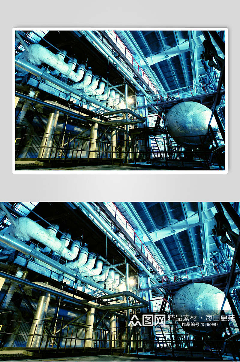 炼油厂图片大规模工厂摄影图素材