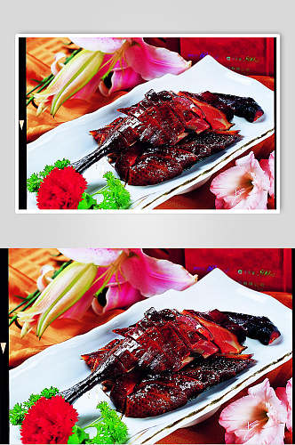 杭州酱板鸭摄影图片