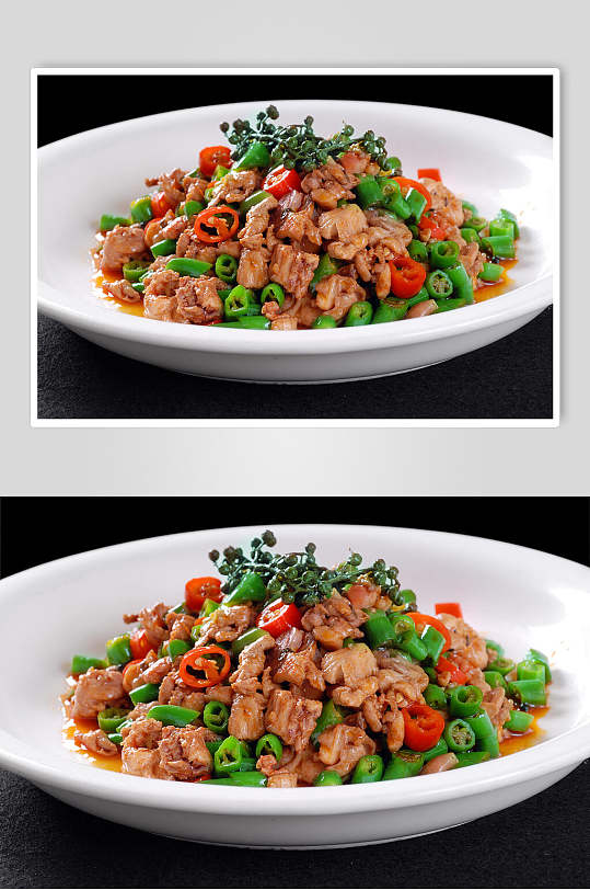 花椒鸡美食图片