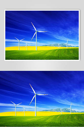 风力发电风能远景高清图片