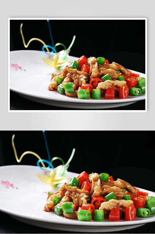 佐酒鸭舌-众图网