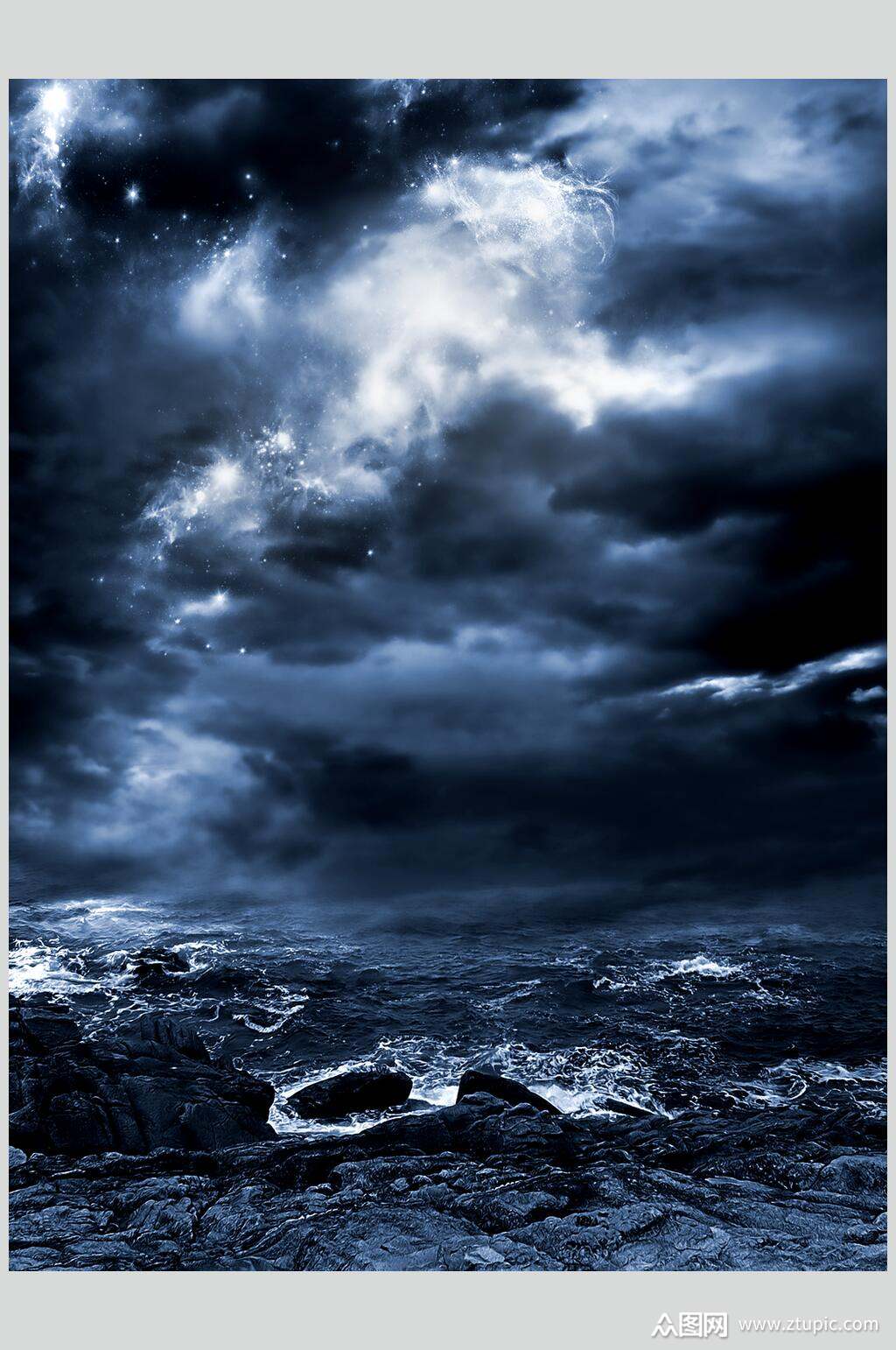 魔幻暗黑cg场景摄影图