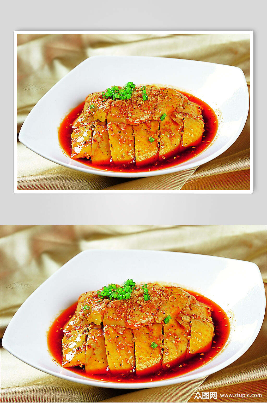 风味口水鸡高清图片素材