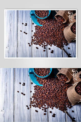 猫屎咖啡豆摄影咖啡图片