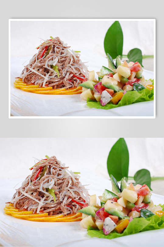 温拌腰丝摄影图片