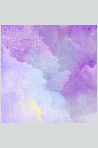 紫色水彩泼墨高清图片