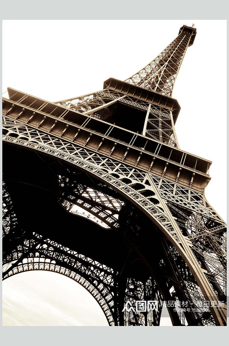 法国埃菲尔铁塔高清摄影图素材