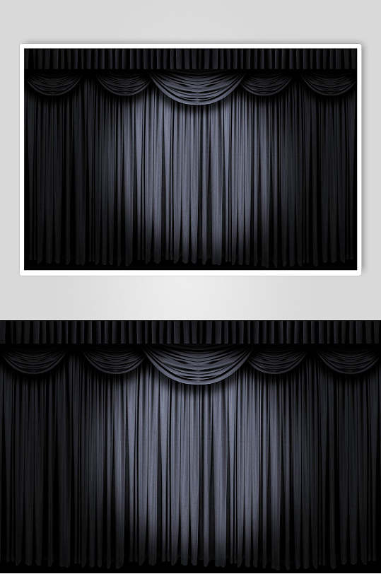 舞台幕布背景图片黑色摄影图