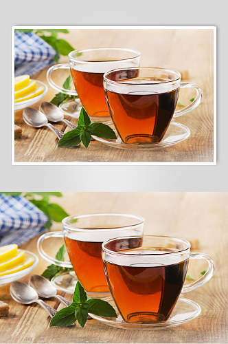 绿茶养生红茶花茶图片