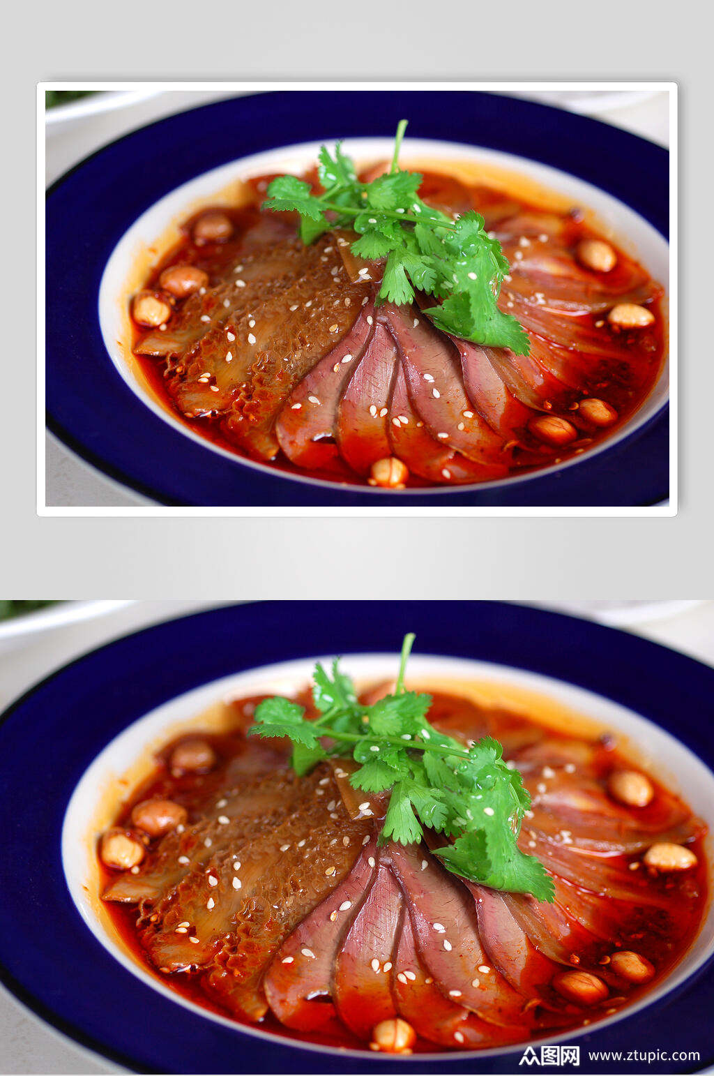 红油夫妻肺片摄影图片素材