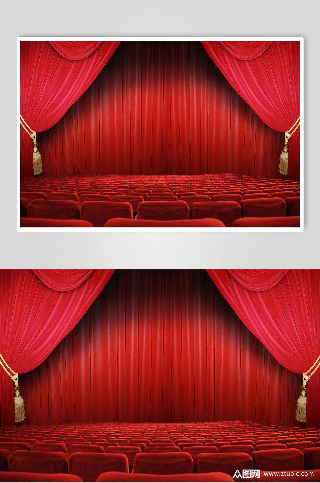 舞台幕布背景图片