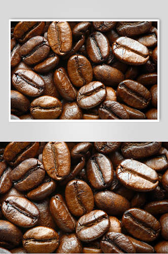 咖啡图片咖啡豆艺术摄影图