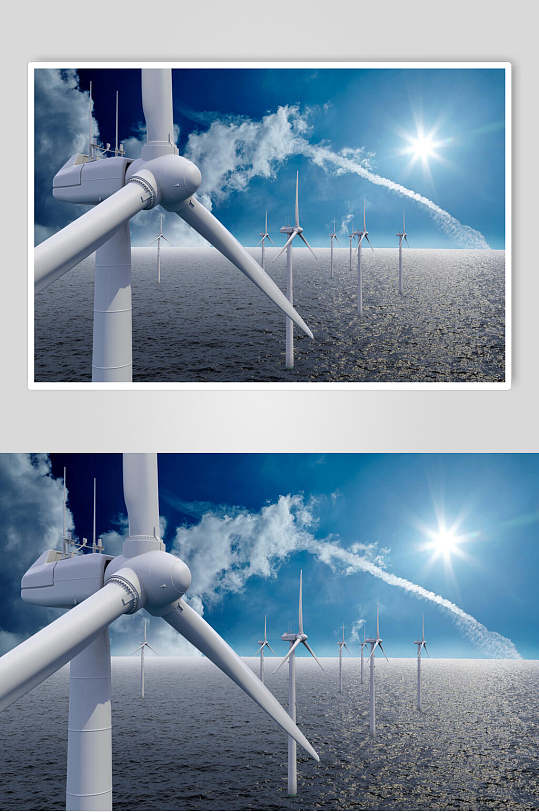 新科技中国特色风力发电风能图片