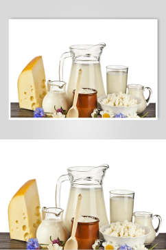 牛奶奶酪乳酪高清美食图片高清摄影图
