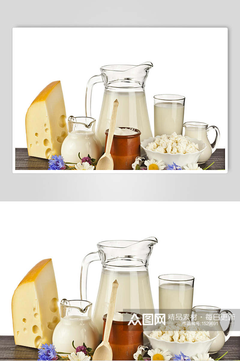 牛奶奶酪乳酪高清美食图片高清摄影图素材