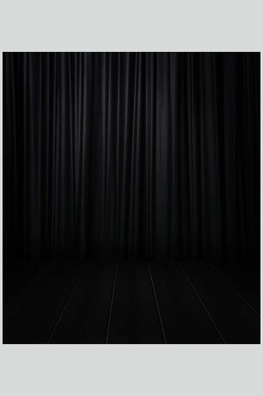 舞台黑色幕布图片