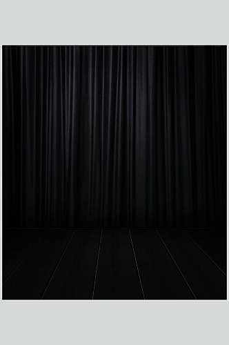 舞台黑色幕布图片