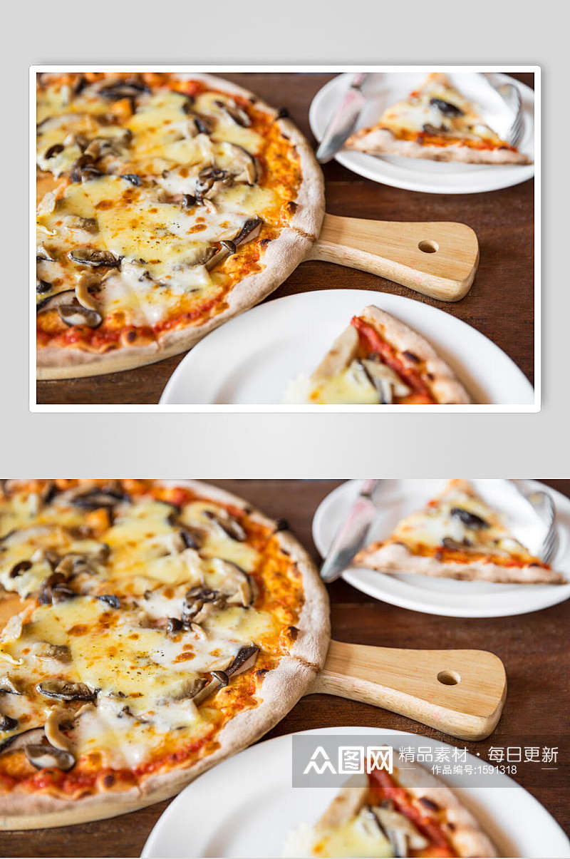 披萨高清摄影图片美味摄影图素材