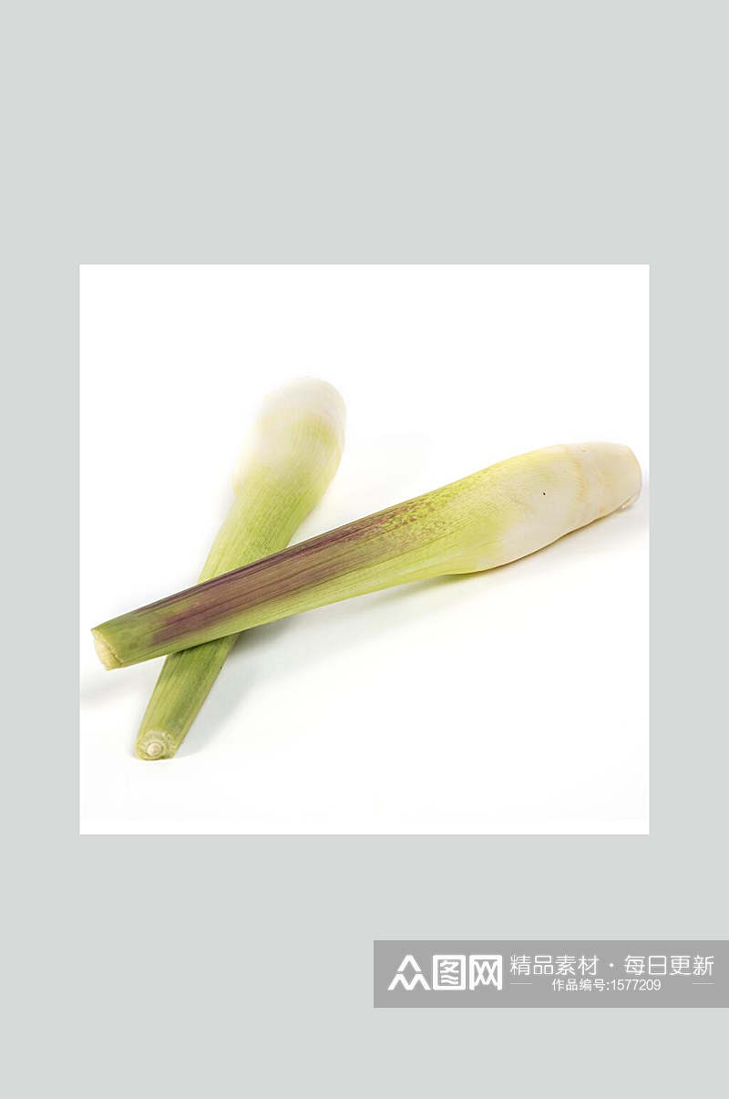 新鲜蔬菜茭白美食摄影图素材